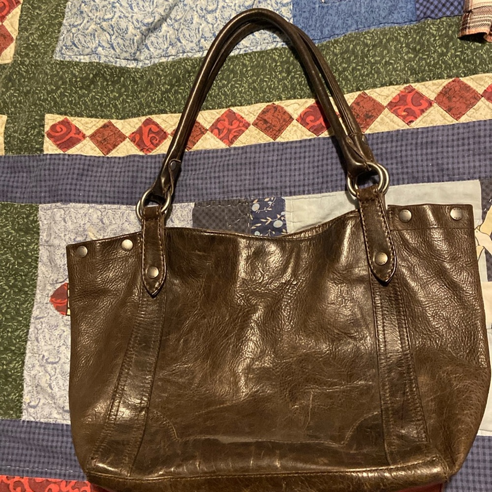 Gently used Frye handbag